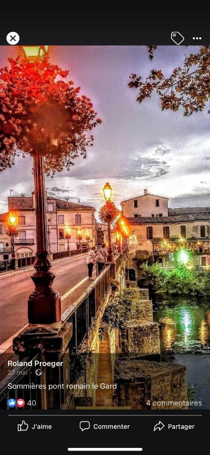 La Sommieroise Villa Sommières Buitenkant foto